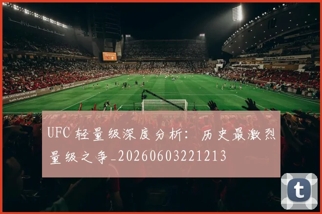 UFC 轻量级深度分析：历史最激烈量级之争_20260603221213